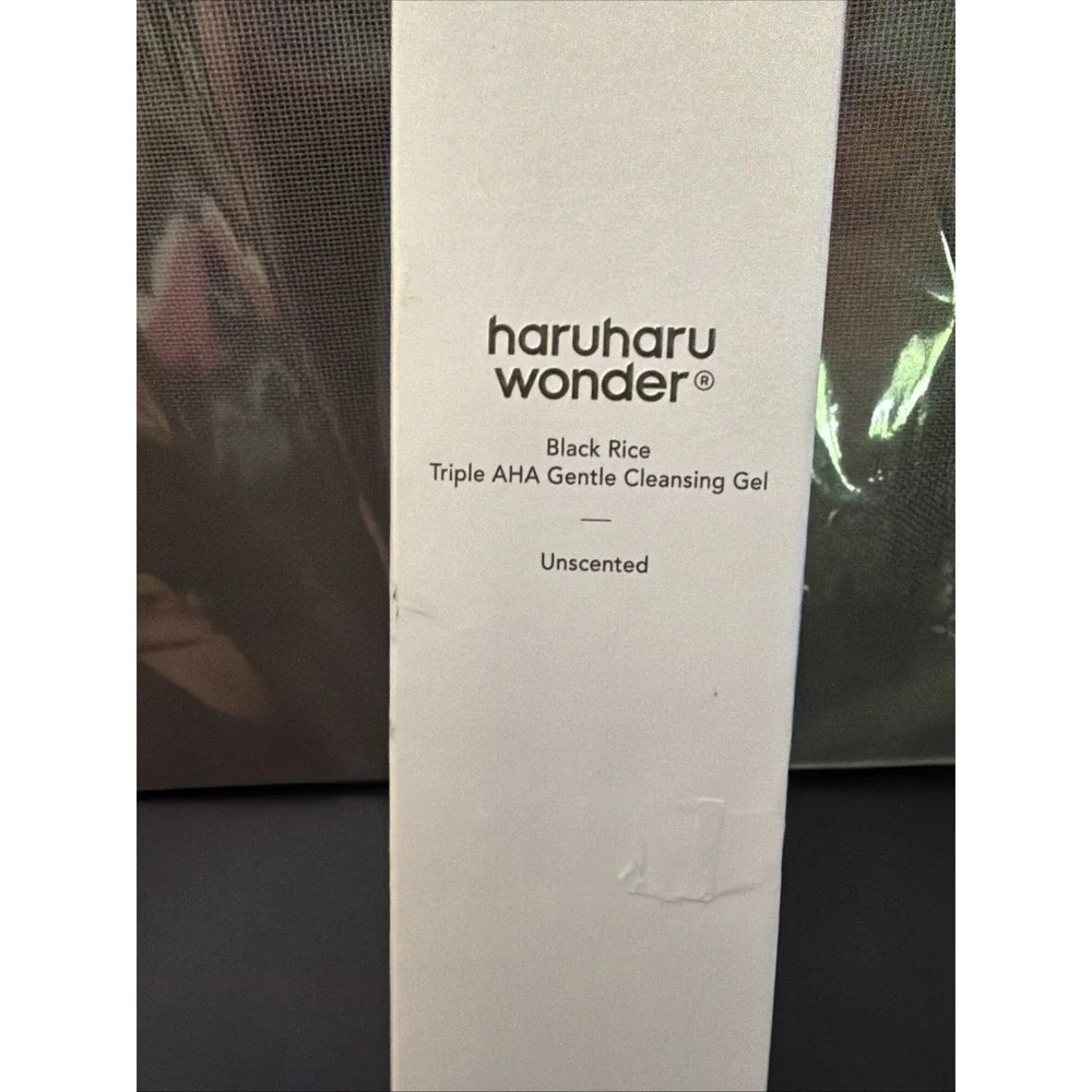 Haruharu Wonder Black Rice AHA gentle Cleansing Unscented 100ml